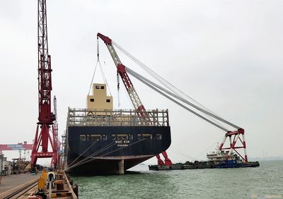 文冲修造完成“MSC伊娃”轮集装箱船脱硫改装项目